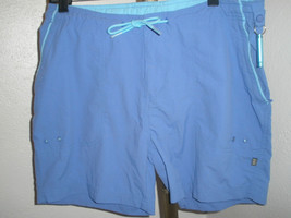 Girl&#39;s REI Nylon UPF 30+ Hiking Water Shorts w/Whistle Two Zip Pockts Sz XL16/18 - £15.06 GBP