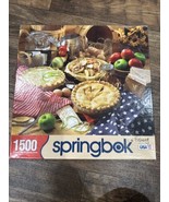 Springbok&#39;s 1500 Piece Jigsaw Puzzle Apple Pie - Made in USA 1500 Piece ... - $228.43 MXN