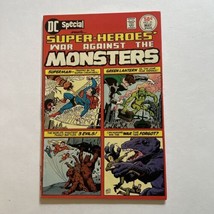 DC SPECIAL COMIC, Super Heroes War Against the Monsters, April/May 1976,... - £17.44 GBP