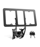 Original Lockable Front License Plate Mount Holder NO DRILL Tesla Model ... - $29.69
