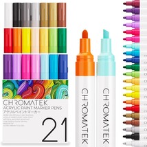 Dual Tip Acrylic Paint Pens for Rock Painting Stone Ceramic Glass Wood 2... - £40.38 GBP