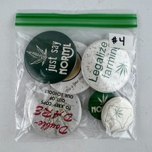 NORML Marijuana Vintage Button Set #4 - £19.77 GBP