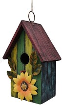 Wooden Bird Houses for Outside Hanging Garden Patio Decorative Bird Hous... - £19.40 GBP