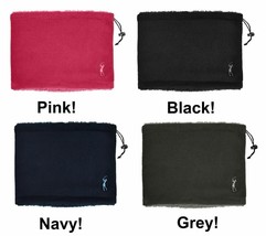 Surprizeshop Ladies Winter Fleece Lined Golf Snood. Pink, Grey, Navy or ... - $16.10