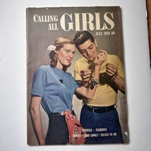 Calling All Girls Classic Magazine July 1946 10cent - £10.25 GBP