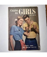 Calling All Girls Classic Magazine July 1946 10cent - £10.06 GBP
