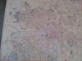 Richmond Vicinity VA Laminated Wall Map (R) - £37.28 GBP
