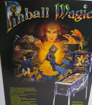 Pinball Magic FLYER 1995 Original Capcom Game Artwork Sheet Magician Fantasy  - £24.14 GBP