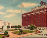 Hotel Jefferson Dallas TX Postcard PC3 - £12.01 GBP