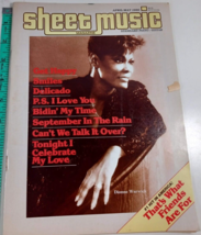 SHEET MUSIC MAGAZINE april/may 1986 standard piano/guitar edition good - £4.67 GBP