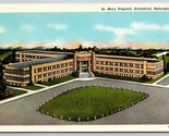 St Mary Hospital Scottsbluff Nebraska NE UNP Unused WB Postcard K4 - $8.87