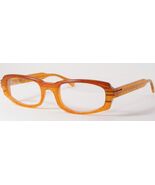 Cecile 201-1-7010/20 Amber /Orange UNIQUE RARE EYEGLASSES GLASSES 50-18-... - $386.10 CAD