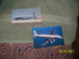 lot of {2} vintage postcards  transportation  {aviation} - £11.65 GBP