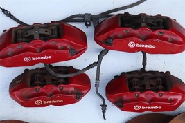 09-16 Genesis Coupe Turbo Front & Rear Brembo 4 Piston Brake Calipers & Rotors image 2