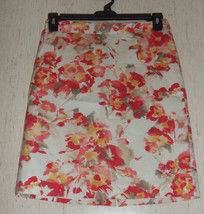 New Womens Van Heusen Studio Pretty Floral Print Fully Lined Skirt Size 2 - £22.04 GBP