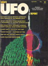 Saga&#39;s Ufo Report - Fall 1974 - Unidentified Flying Objects, Flying Saucers -... - £9.39 GBP