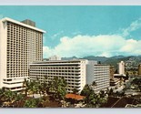 Princess Kaiulani Sheraton Hotel Waikiki Beach Hawaii HI UNP Chrome Post... - $3.91