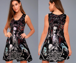 ZARDOZ Movie Printed Polyester A-Line Dress Feel Confident and Beautiful - $24.87+