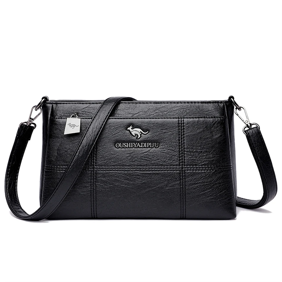 High Quality Woman Messenger Bag Luxury Soft Leather Handbag and Purses ... - £35.86 GBP
