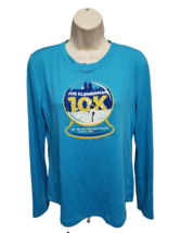 2018 NYRR Joe Kleinerman Central Park 10K Womens Large Blue Long Sleeve Jersey - £15.61 GBP