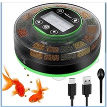 Petbank Intelligent Feeder Rechargeable Automatic Fish Feed - $21.77