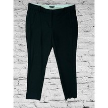 J.CREW Wool Blend Trousers Black Pants Size 8 - $24.74