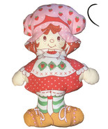 1980’s Vtg Strawberry Shortcake Handmade Cut&amp;Sew Stuffed Pillow Doll App... - £9.66 GBP