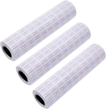 ~ 30 Rolls 15000 White Red Line Tags Labels Refill MX-5500  Markdown Pri... - $16.10