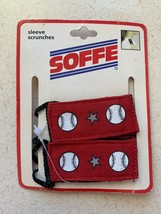 NEW SOFFE Softball Pair of RED SLEEVE SCRUNCHES - $4.99