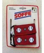 NEW SOFFE Softball Pair of RED SLEEVE SCRUNCHES - $6.81 CAD