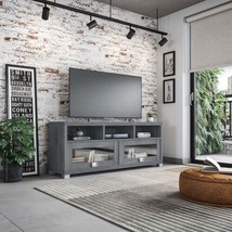 TV Stand for TVs up to 75in, Grey - £165.91 GBP