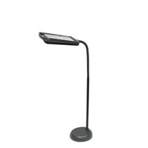 Full Page 8 X 10 Inch Magnifier Led Illuminated Floor Lamp, Black - $129.99