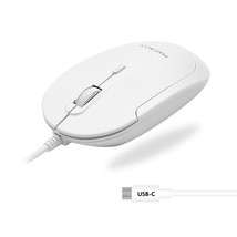 Macally USB Type C Mouse - Slim &amp; Compact Design - USB C Mouse for MacBook Pro i - £21.59 GBP