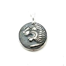 David Yurman Lion Amulet Sterling Silver Estate DY775 - $287.10