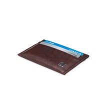Minimalist Credit Card Wallet - Buffalo Calf Crunch Leather - $25.00