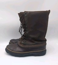 SOREL Maverick Mens Size 10 Waterproof Duck Boots Insulated Winter Liner... - £45.71 GBP