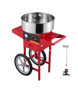 VEVOR Electric Cotton Candy Machine with Cart, 1000W, Stainless Steel Bo... - $189.90