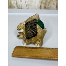 Vintage Elephant Pincushion Holder Ceramic Sewing Kit Craft Decor - $18.00