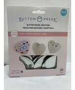 We R Memory Keepers Button Press Refills Heart 2.25 Inches - $12.86