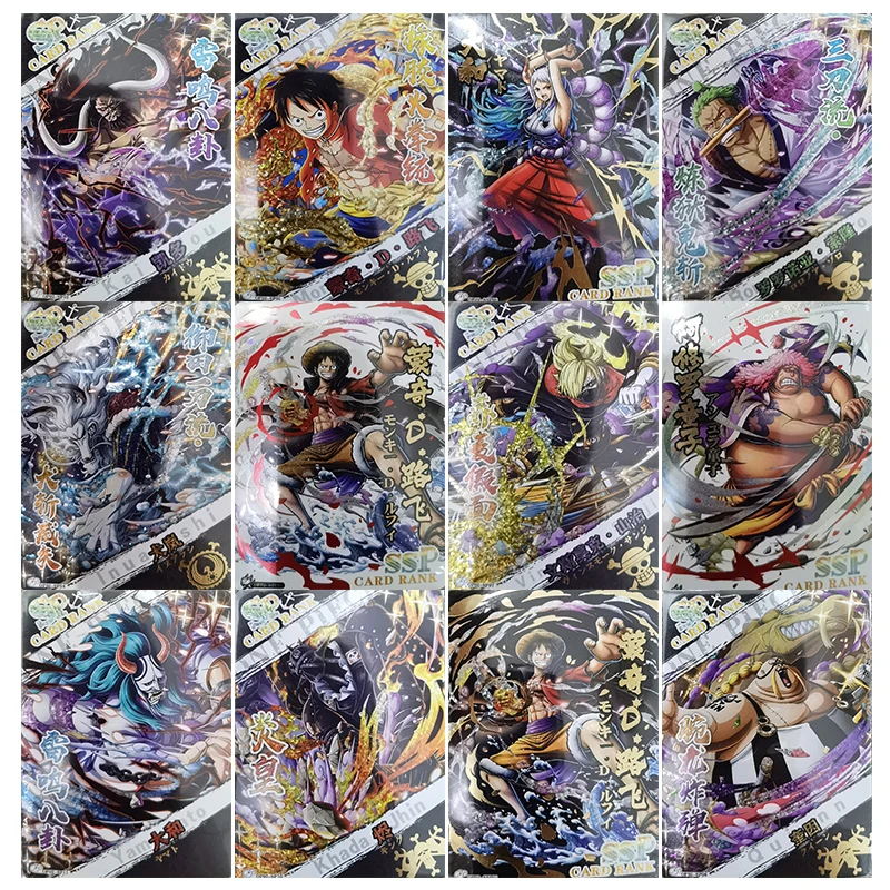 Anime One Piece Rare Sp Ssp Lr Flash Card Luffy Zoro Kaidou Jack Queen - £18.24 GBP+
