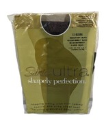 Silkies Pantyhose Sz Medium Off Black Ultra Shapely Perfection Firm Tumm... - $27.27 CAD