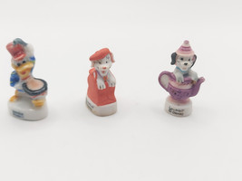 x3 Disney Miniature Porcelain French Feves; Donald &amp; Dalmations - €20,85 EUR