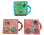 Littlest Pet Shop LPS Teeniest Tiniest Playsets Compacts Lot of 3 with F... - £45.48 GBP