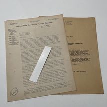 Southeast Texas Game &amp; Fish Association letter 1935  - €21,80 EUR