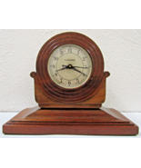 Rare Art Deco 1930s Manning Bowman Walnut Mantel Clock - £85.64 GBP