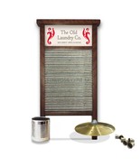 Washboard + Accessories - Artisanal Percussion Musical Instrument - Wood... - £306.89 GBP