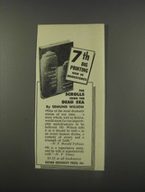 1956 Oxford University Press Book Advertisement - The Scrolls from the Dead Sea - £14.78 GBP