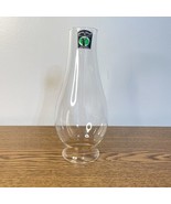 Clear Glass Chimney For Oil Lamp 8” High 2.5” Flared Base Fitter And 1-5... - £11.55 GBP