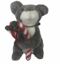 Vintage Douglas Cuddle Toys Little Cuddlers Christmas Mouse Plush Candy Cane - £33.65 GBP