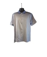 PETER MILLAR Men Jubilee Stripe Performance Polo Purple Size - Medium  - $20.84 CAD